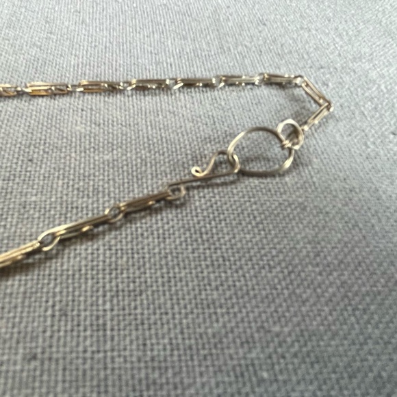 Artisan Peruvian Necklace • Signature Peruvian Wire Work w/ Black Stone - Picture 5 of 5